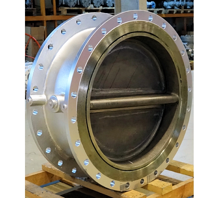 Double Flanged Dual Disc Check Valves.